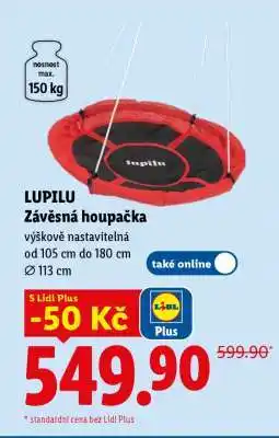 Lidl lupilu Závěsná houpačka nabídka