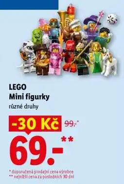 Lidl LEGO Mini figurky nabídka