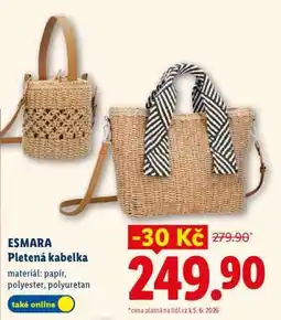 Lidl ESMARA Pletená kabelka nabídka
