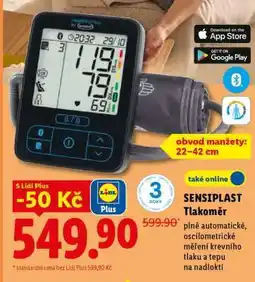 Lidl SENSIPLAST Tlakoměr nabídka