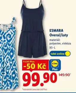 Lidl ESMARA OVERAL/ŠATY nabídka