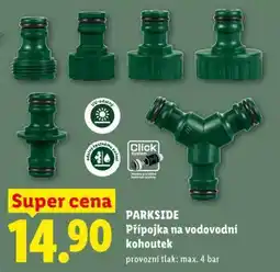 Lidl PARKSIDE Přípojka na vodovodní kohoutek nabídka