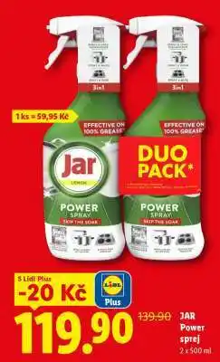 Lidl Jar Power Sprej nabídka