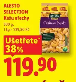 Lidl ALESTO SELECTION Kešu ořechy nabídka