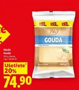 Lidl Pilos GOUDA nabídka