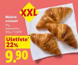 Lidl Máslový croissant nabídka