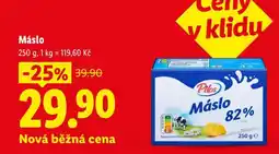Lidl Máslo Pilos 82% nabídka