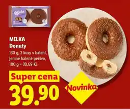 Lidl MILKA Donuty nabídka
