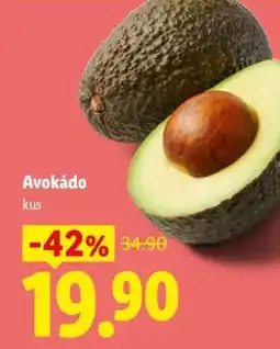 Lidl Avokádo nabídka