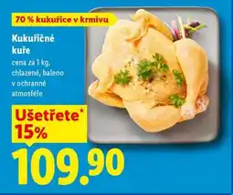 Lidl Kukuřičné kuře nabídka