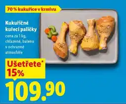 Lidl Kukuřičné kuřecí paličky nabídka