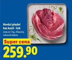Lidl Hovězí přední bez kosti – krk nabídka