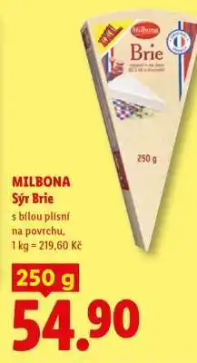 Lidl MILBONA Sýr Brie nabídka