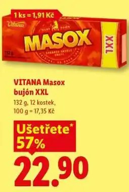 Lidl VITANA Masox bujón XXL nabídka