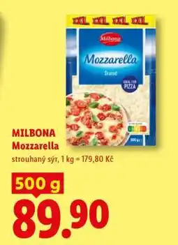 Lidl MILBONA MOZZARELLA nabídka