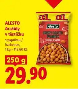 Lidl Alesto ARAŠÍDY V TĚSTÍČKU nabídka
