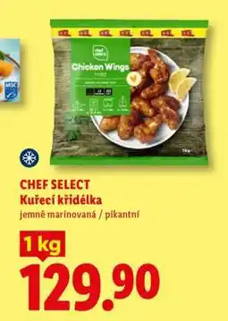 Lidl CHEF SELECT Kuřecí křidélka nabídka