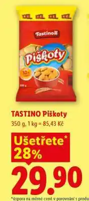Lidl TASTINO PIŠKOTY nabídka