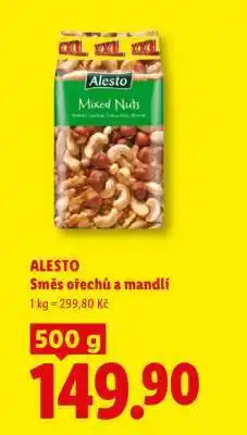 Lidl ALESTO Směs ořechů a mandlí nabídka