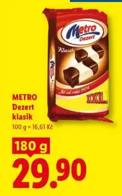 Lidl Metro Dezert Klasik nabídka