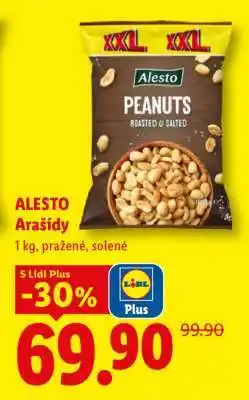 Lidl Alesto ARAŠÍDY nabídka