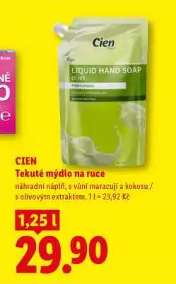 Lidl Cien Tekuté mýdlo na ruce nabídka