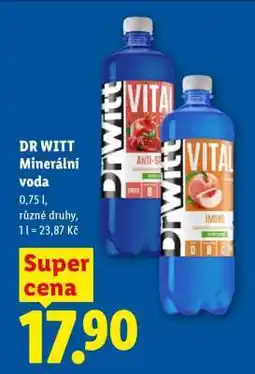 Lidl Dr Witt Minerální Voda nabídka