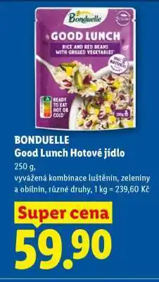 Lidl Bonduelle GOOD LUNCH HOTOVÉ JÍDLO nabídka