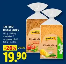 Lidl Tastino Křehké plátky nabídka