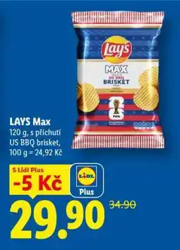 Lidl LAYS Max nabídka
