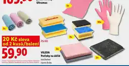 Lidl Vileda Potřeby na úklid nabídka