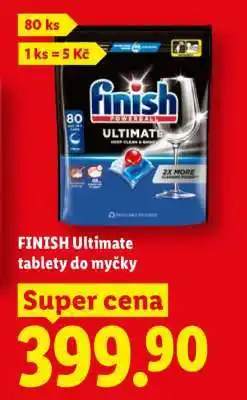 Lidl Finish Ultimate Tablety do myčky nabídka