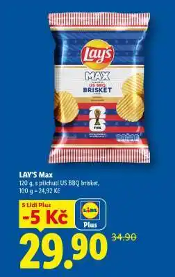 Lidl LAY'S MAX nabídka