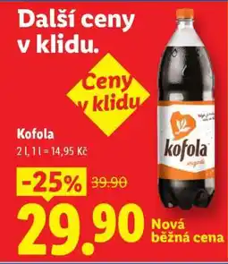 Lidl Kofola nabídka