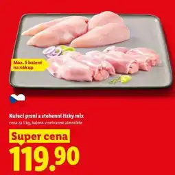 Lidl Kuřecí prsní a stehenní řízky MIX nabídka