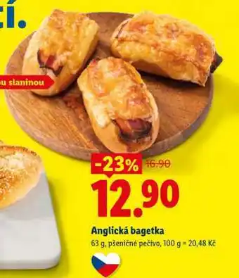 Lidl ANGLICKÁ BAGETKA nabídka