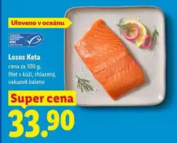 Lidl Losos keta nabídka