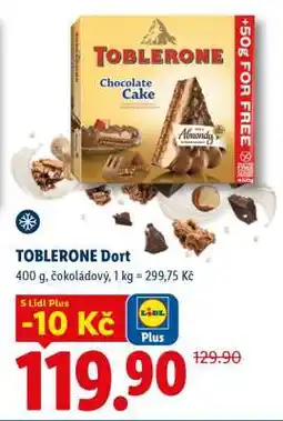 Lidl TOBLERONE Dort nabídka