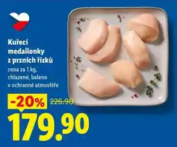 Lidl KUŘECÍ MEDAILONKY Z PRSNÍCH ŘÍZKŮ nabídka