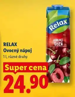 Lidl RELAX ovocný nápoj nabídka