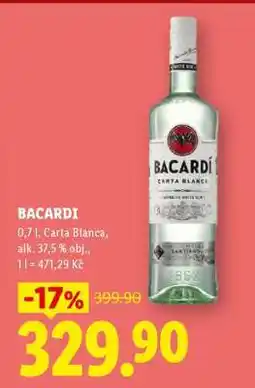 Lidl Bacardi nabídka