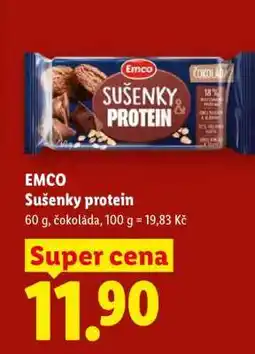 Lidl EMCO Sušenky protein nabídka