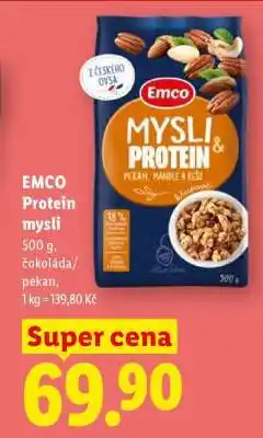 Lidl EMCO PROTEIN MYSLI nabídka