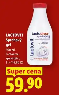 Lidl Lactovit Sprchový gel nabídka