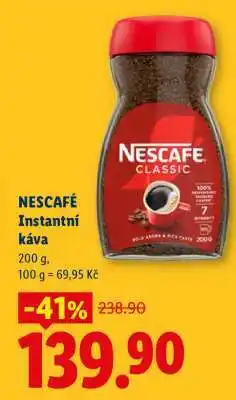 Lidl NESCAFÉ Instantní káva nabídka