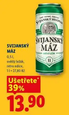 Lidl Svijanský Máz nabídka