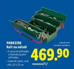 Lidl PARKSIDE Kufr na nářadí nabídka