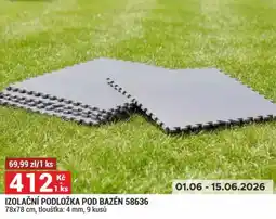 Merkury Market Izolační podložka pod bazén 58636 nabídka