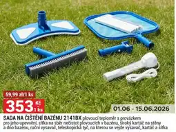Merkury Market Sada na čištění bazénu 2141BX nabídka