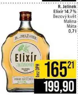 Jip R. Jelínek Elixír 14.7% Bezový květ Malina Máta nabídka